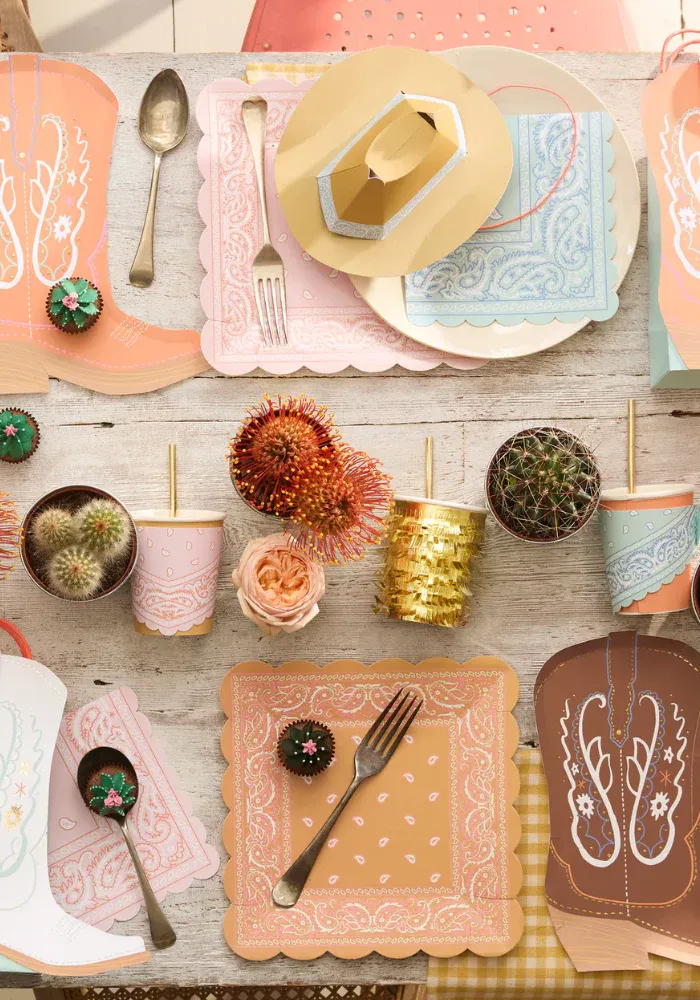 Lot de 8 Sacs Cadeaux En Forme De Botte De Cowboys – Image 2