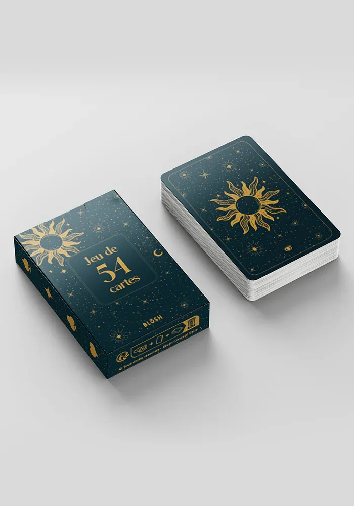 Jeu De 54 Cartes Motifs Cosmiques – Image 2