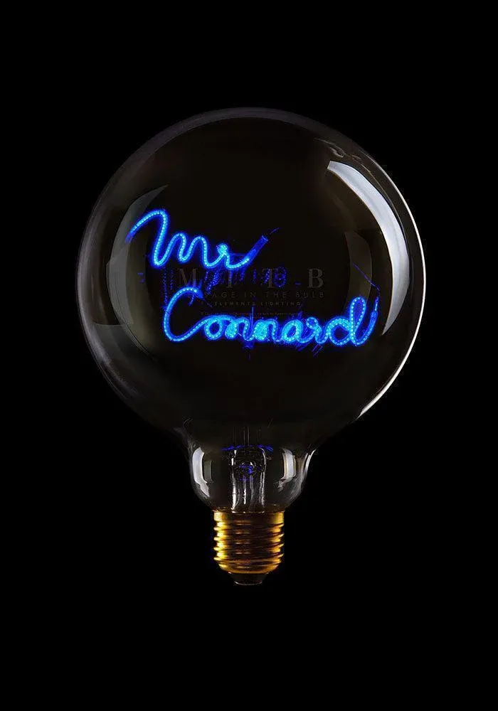Ampoule Mr Connard Verre Transparent