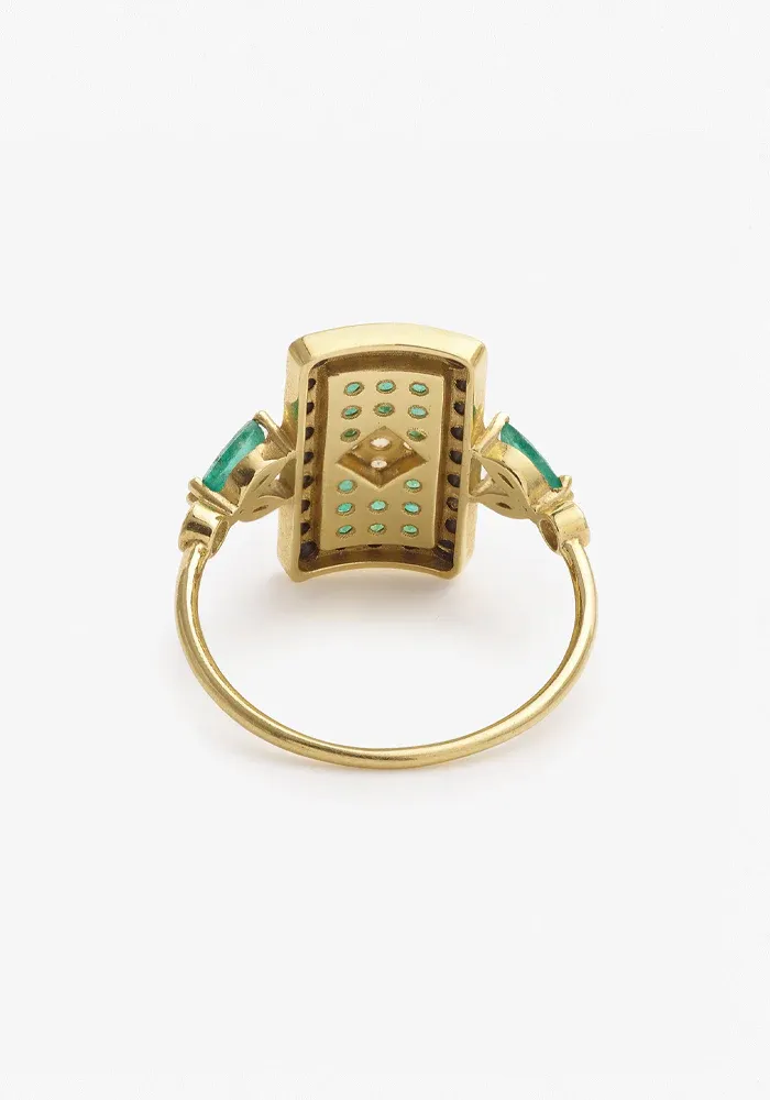 Bague Ava 3 Verte – Image 5