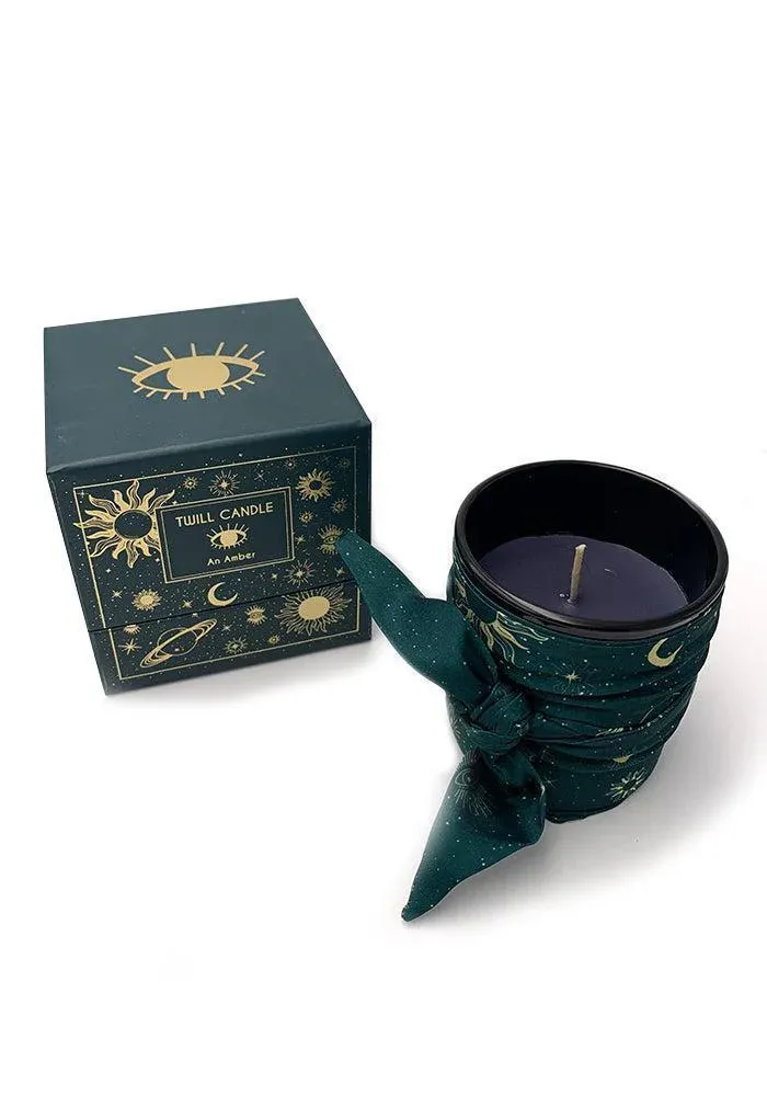 Bougie Foulard Blush Verte – Image 2