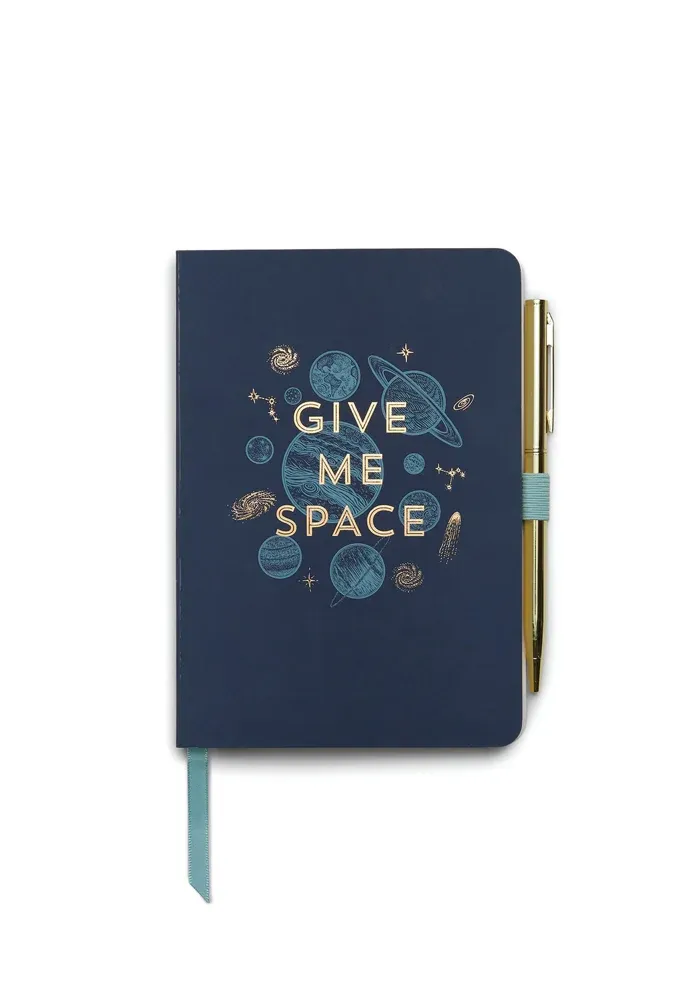 Carnet Give Me Space Bleu