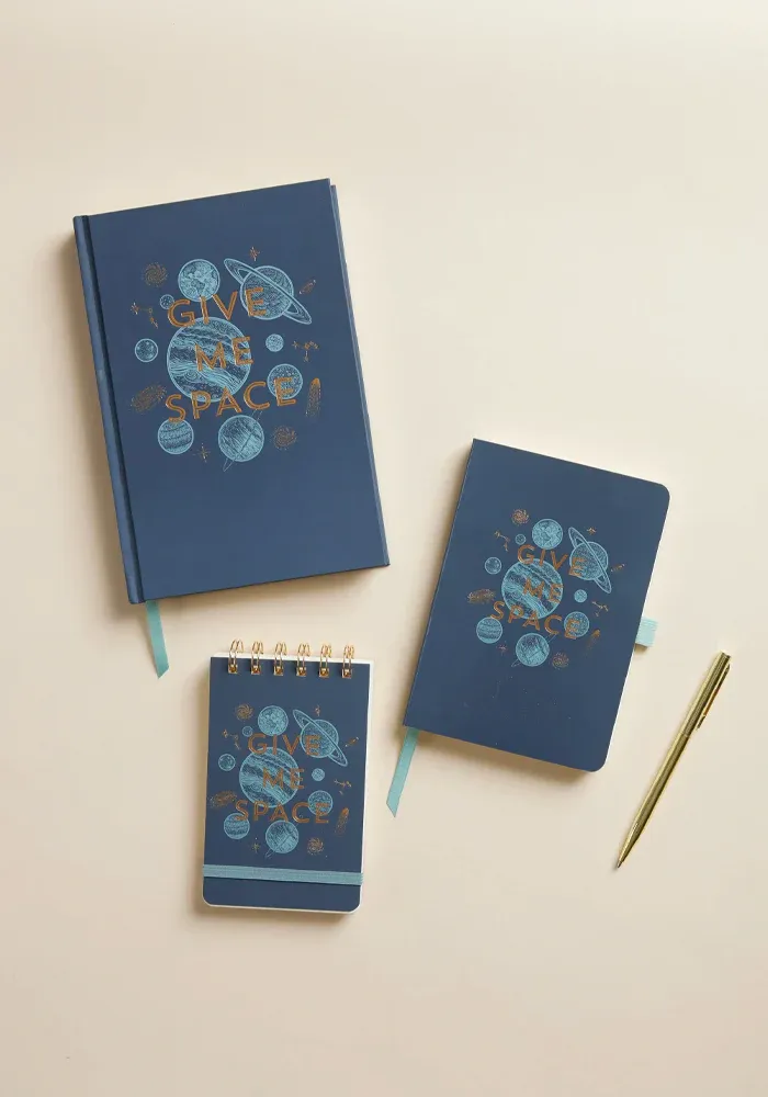 Carnet Give Me Space Bleu – Image 2