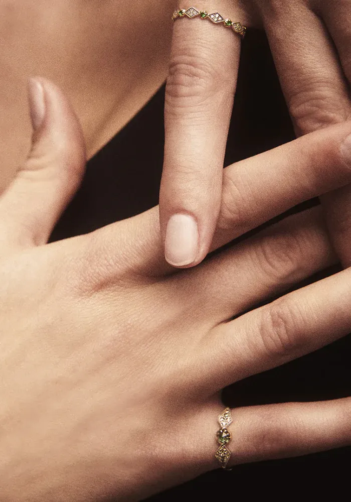 Bague Ava N°1 Emeraude – Image 3