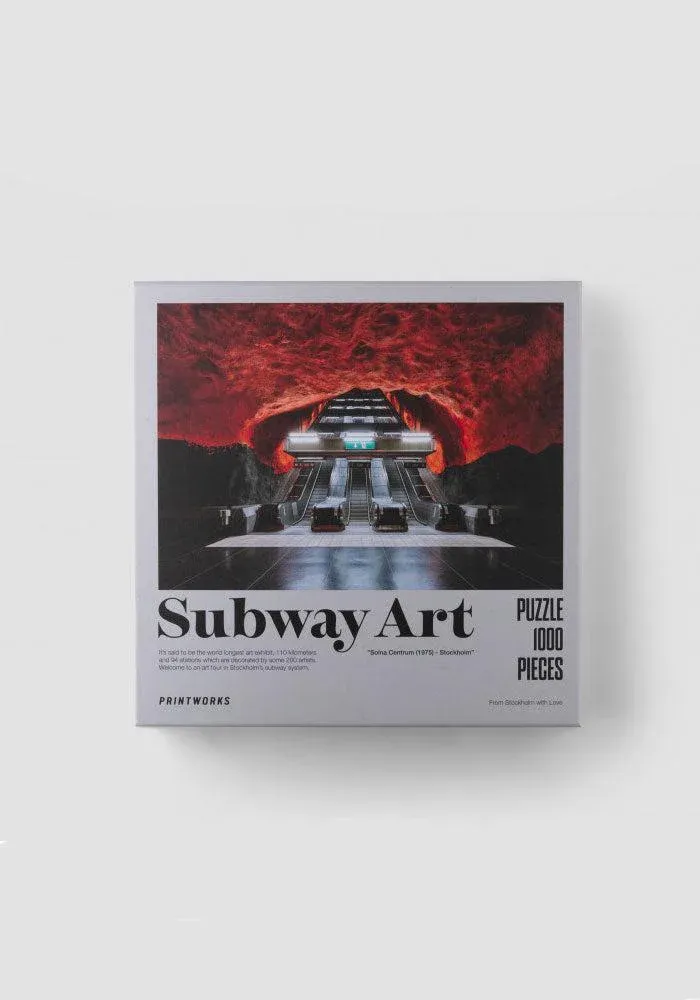 Puzzle Subway Art Fire