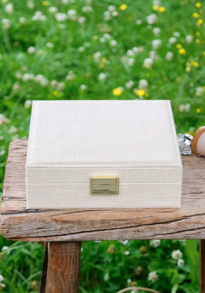 Boite À Bijoux Anne Lin Beige – Image 2