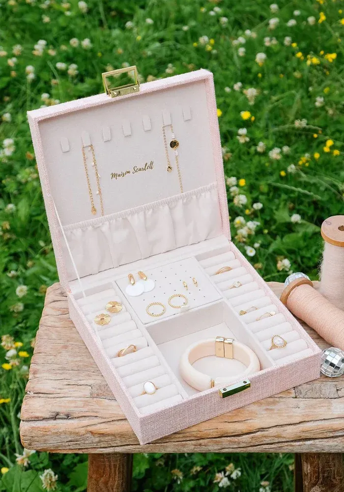 Boite À Bijoux Anne Lin Rose