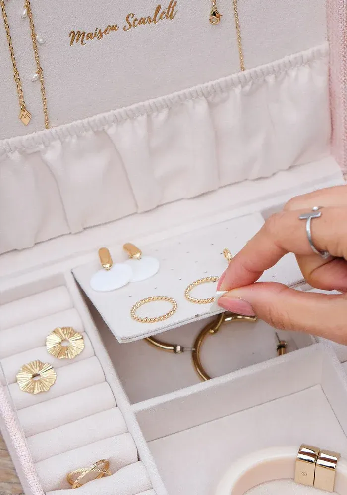 Boite À Bijoux Anne Lin Rose – Image 3