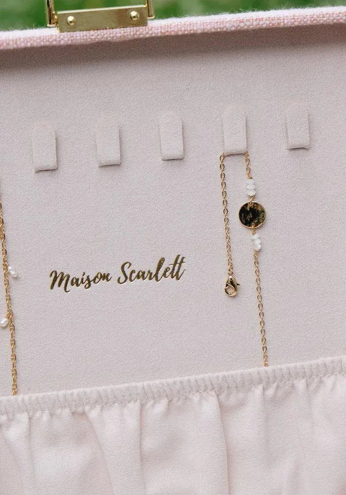 Boite À Bijoux Anne Lin Beige – Image 4