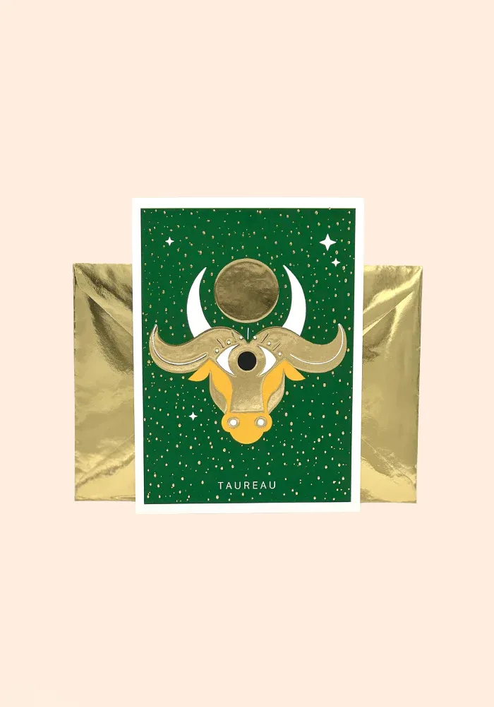 Carte Signe Taureau