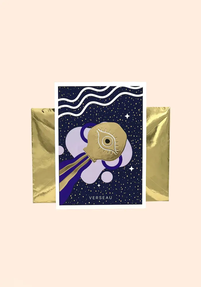 Carte Signe Verseau