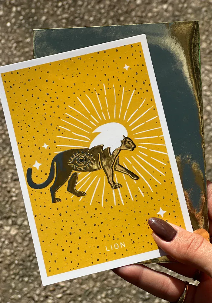 Carte Signe Lion – Image 2