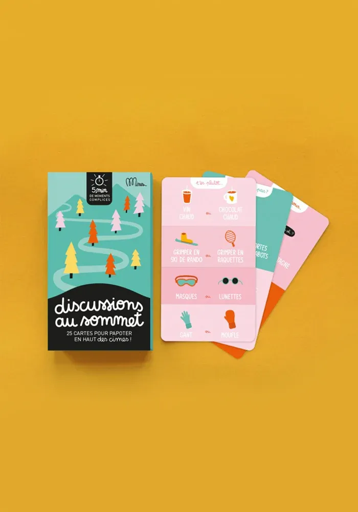 Cartes 5 Minutes De Moments Complices - Discussion Au Sommet – Image 2