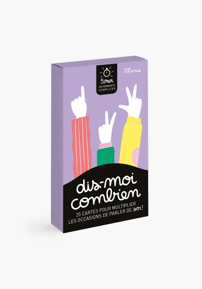 Cartes 5 Minutes De Moments Complices - Dis Moi Combien