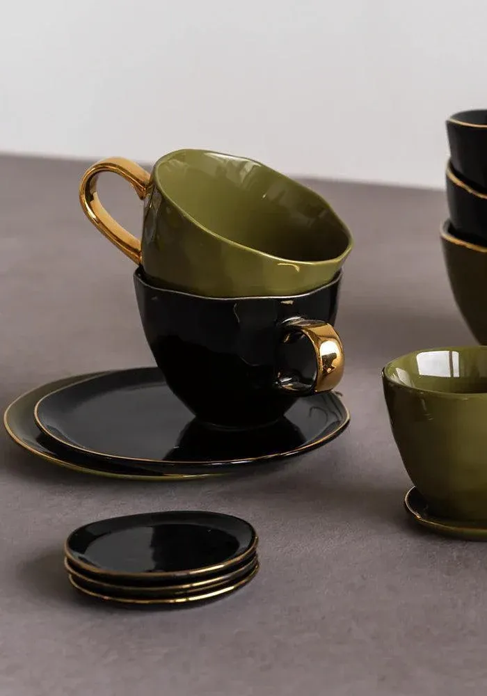 Assiette Good Morning Black Moyen Modèle – Image 2