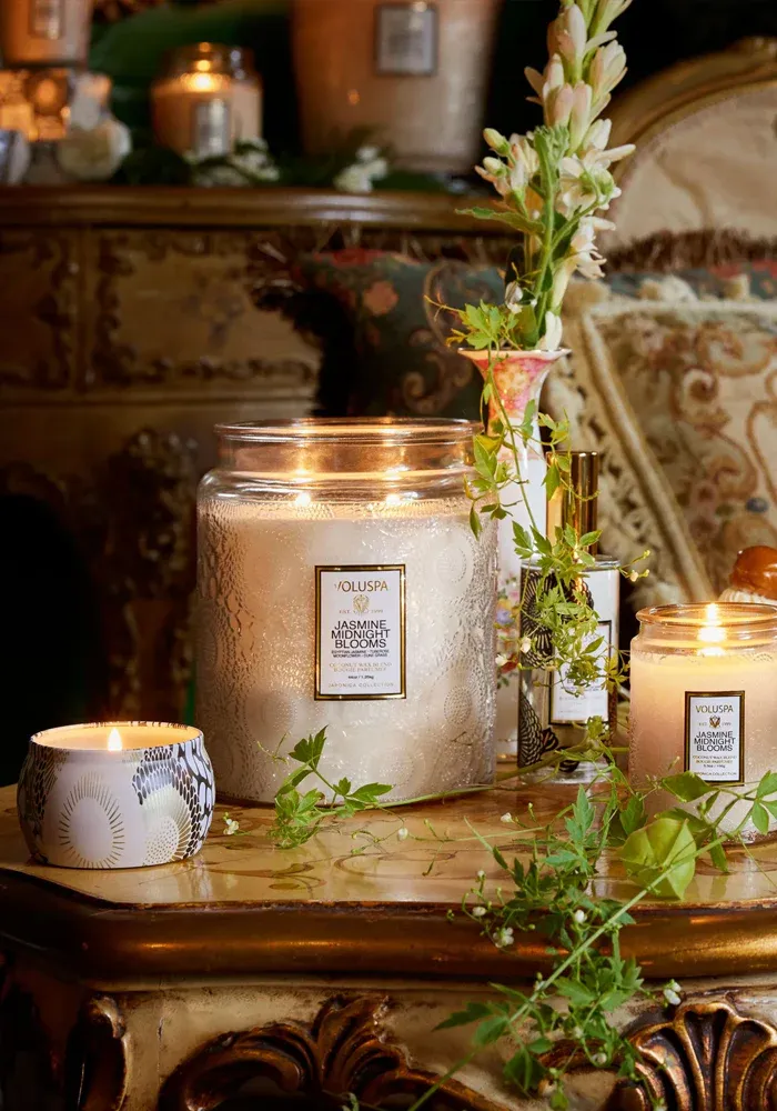 Bougie Luxe Jar Jasmine Midnight Blooms
