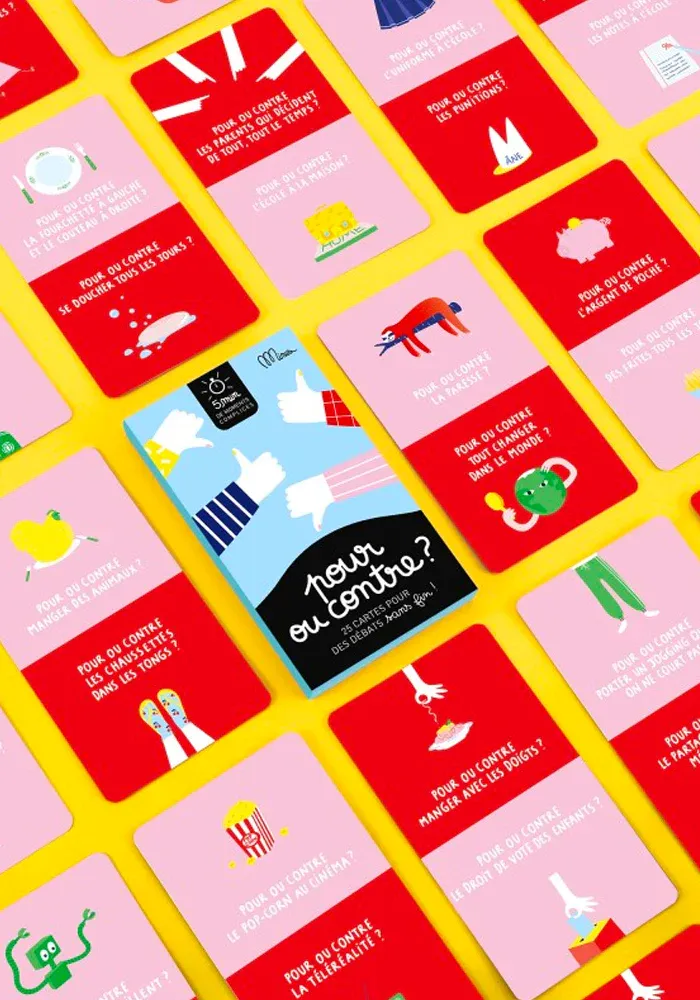 Cartes 5 Minutes De Moments Complices - Pour Ou Contre ? – Image 3