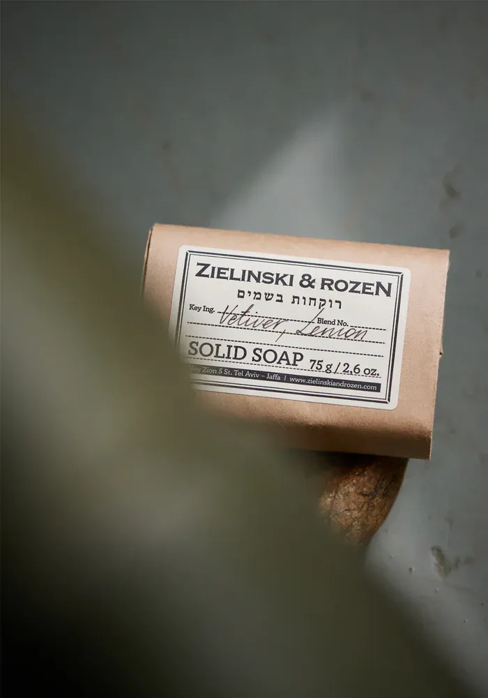 Savon Solide Vétiver, Citron 75g – Image 2