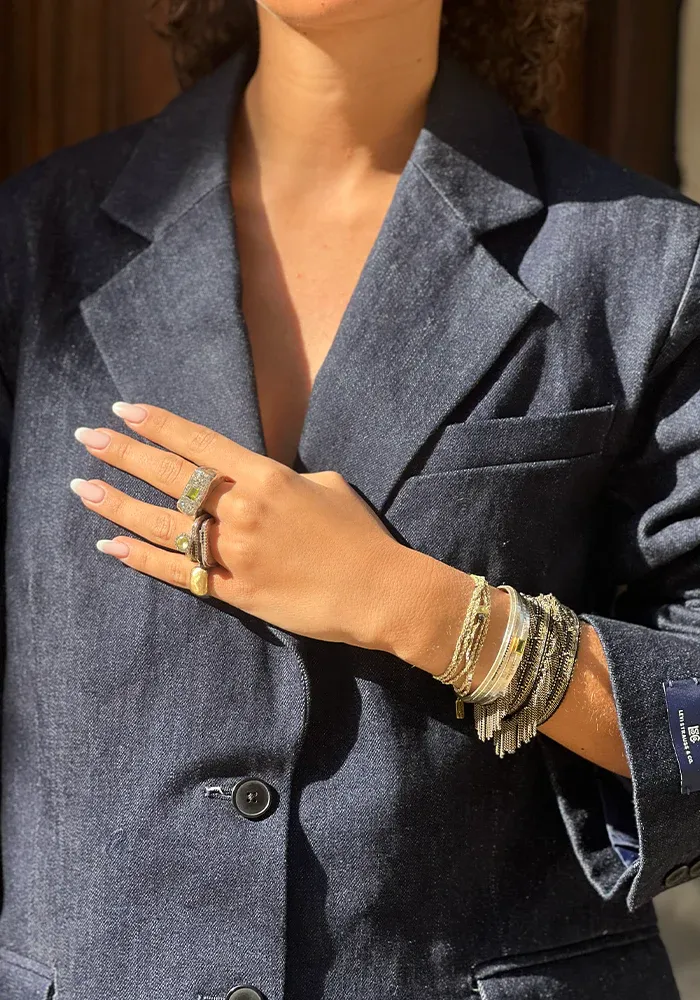 Veste Blazer Relaxed Blazer Blue Lagoon Wash – Image 7